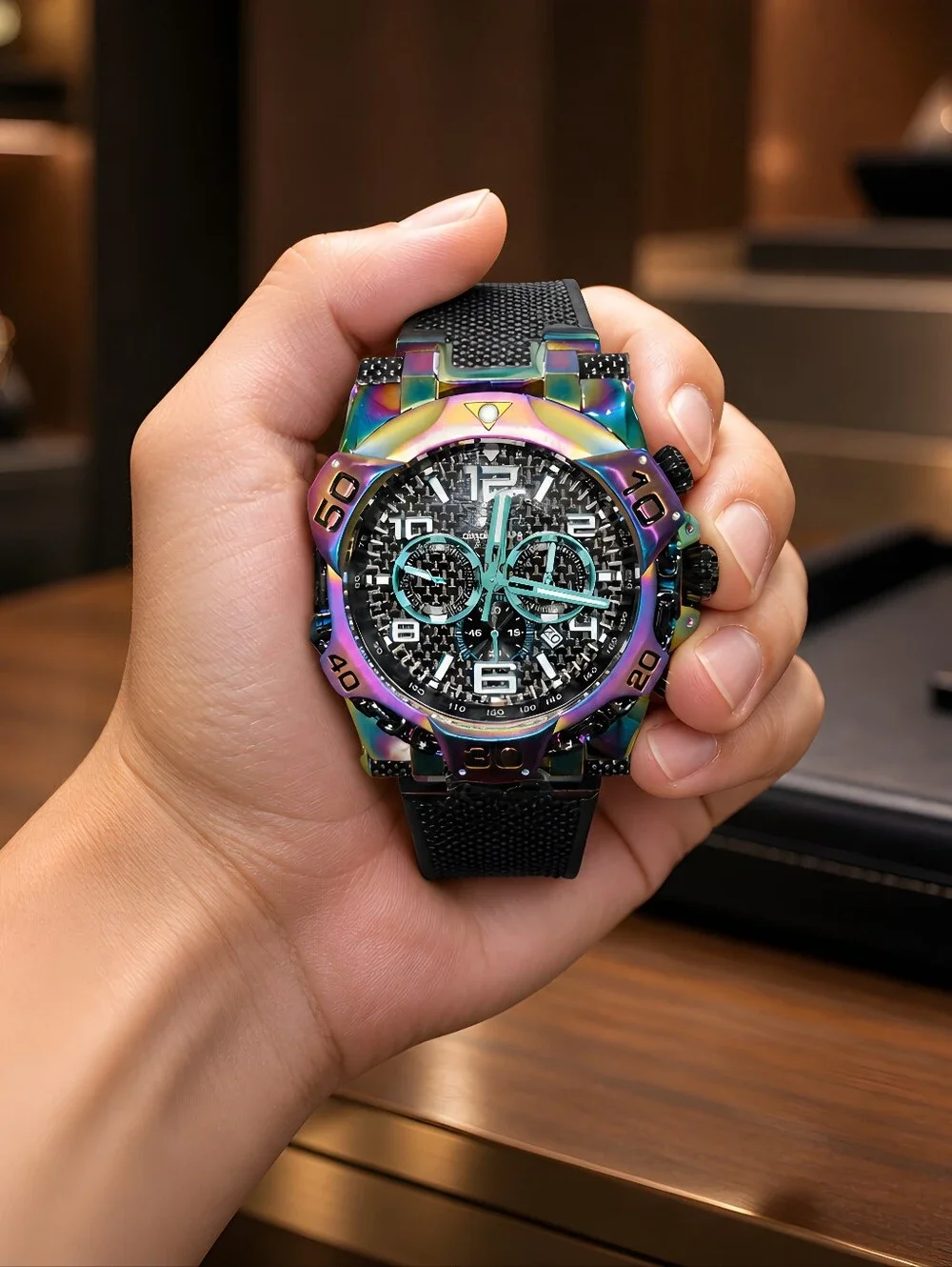 Invicta S1 Rally Mammoth chronograph, massive,racing-inspired time Year 2021